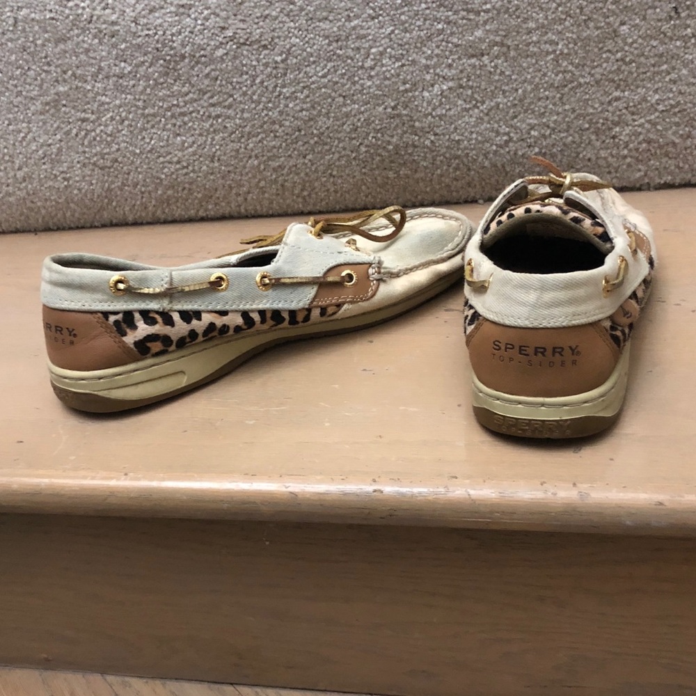 Used Cheetah Print Sperrys - Picture 5 of 7